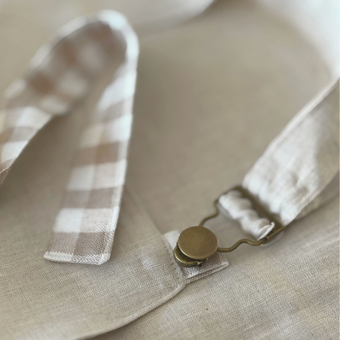 Little Baker's Linen Apron | Christmas Set (Adult & Children's)