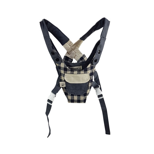 Children's Baby Carrier - Navy Gingham