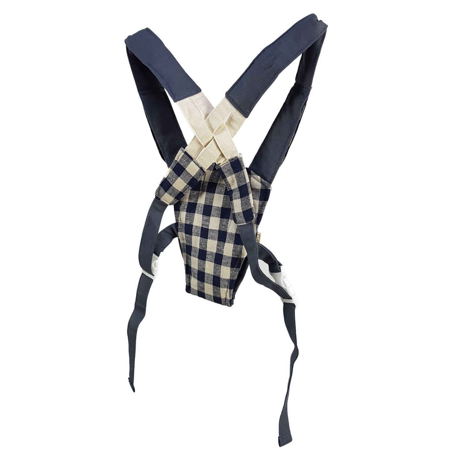 Children's Baby Carrier - Navy Gingham