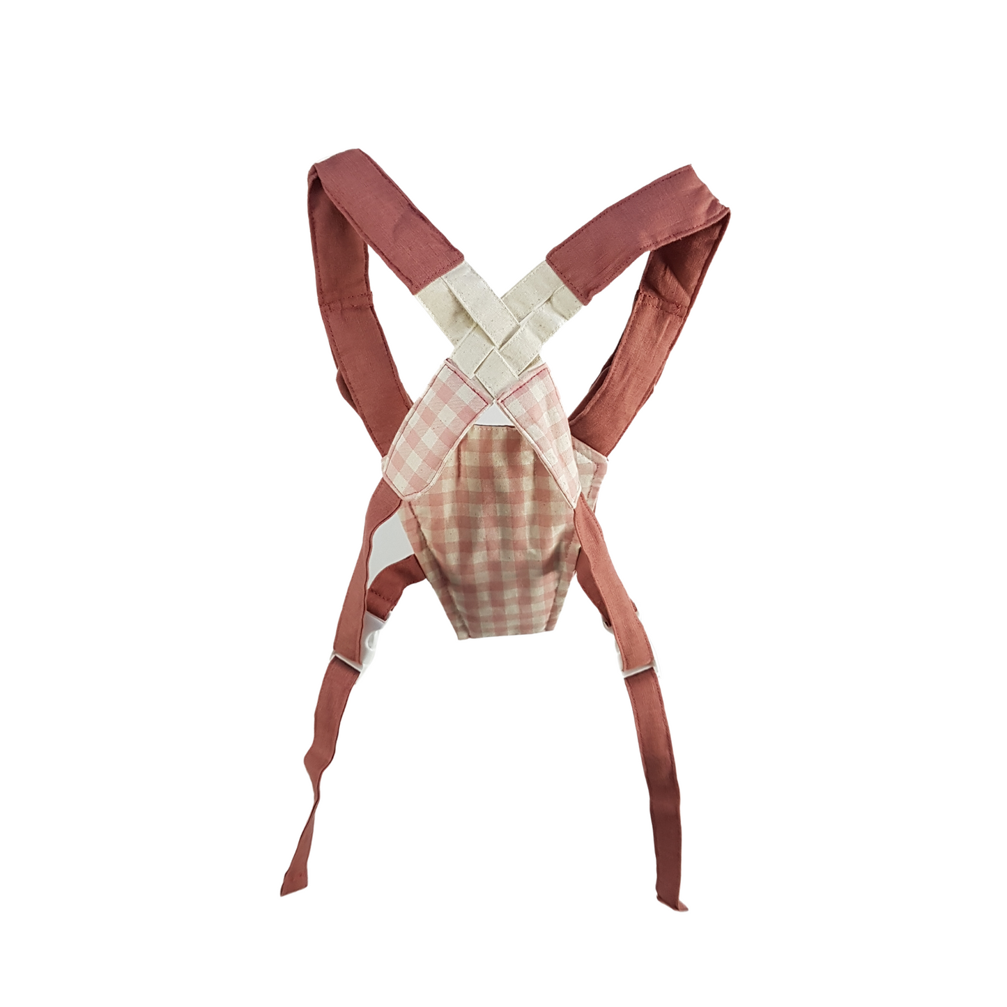 Children's Baby Carrier - Pink Gingham