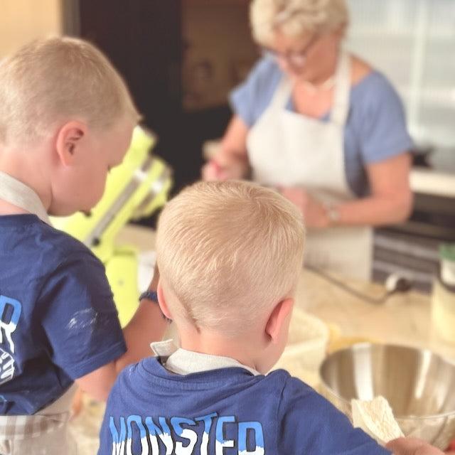 Little Baker's Linen Apron | Toddler, Children + Adult's