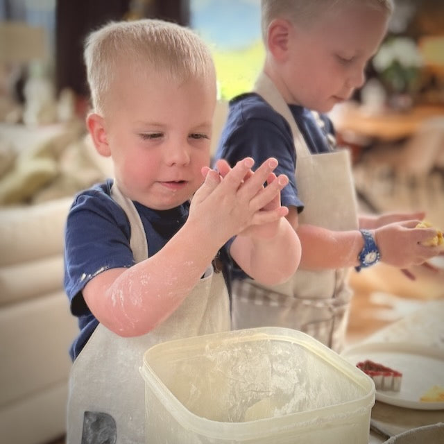 Little Baker's Linen Apron | Toddler, Children + Adult's