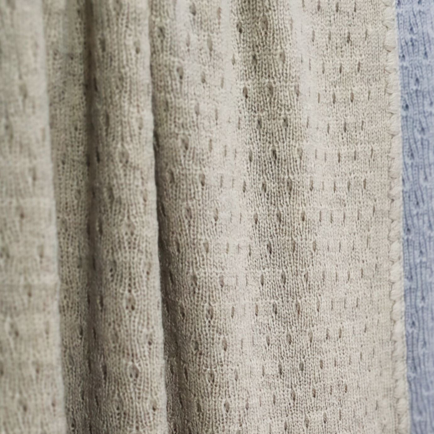 Merino Eyelet Blanket