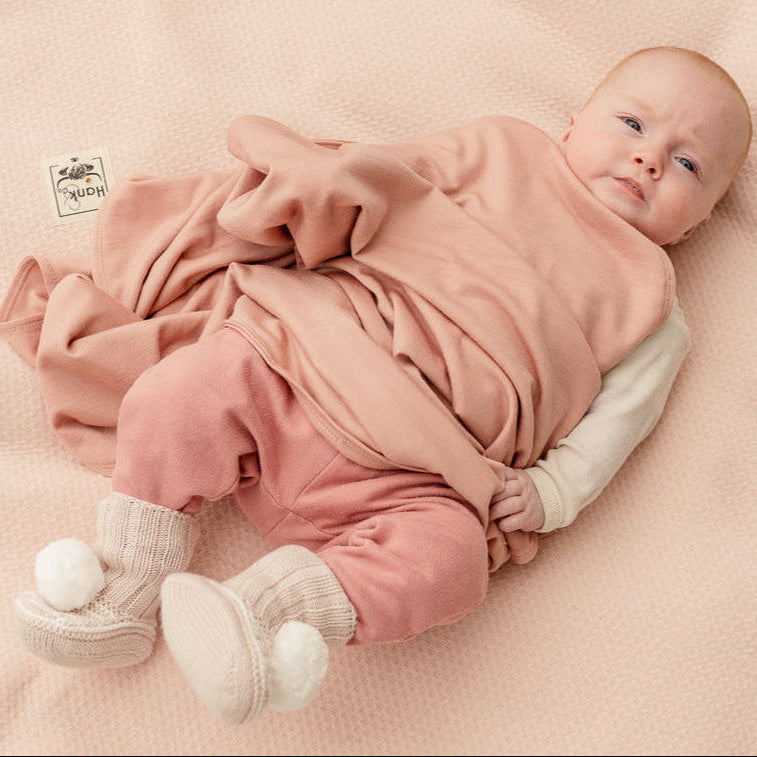 Double layered Merino Blankets - Bassinet Size