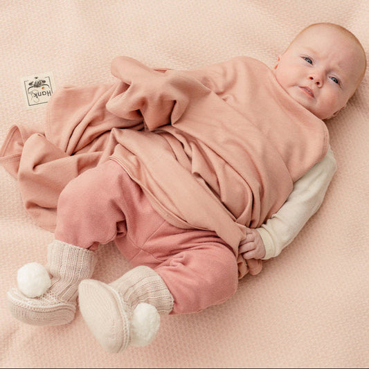 Double layered Merino Blankets - Bassinet Size